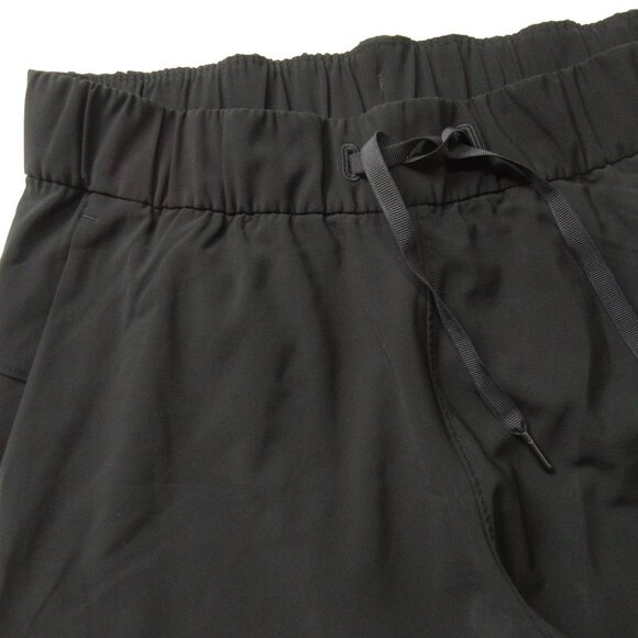 NWT Lululemon On the Fly 7/8 Pant *Woven in Black Pull-on Slim Ankle Pants 8 - Picture 3 of 7